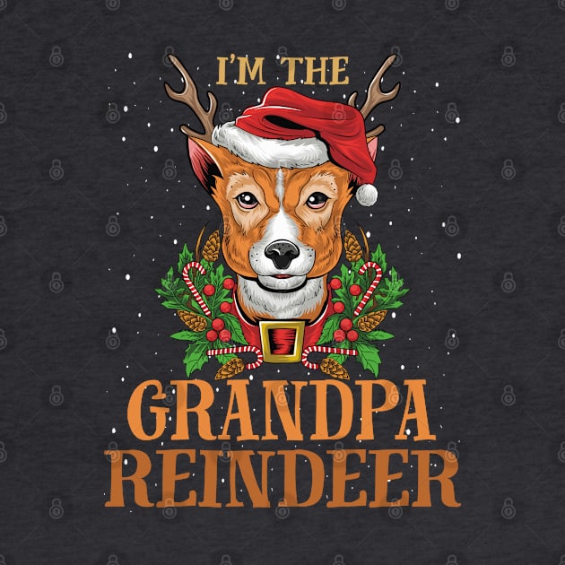 Im The Grandpa Reindeer Christmas Funny Pajamas Funny Christmas Gift by intelus